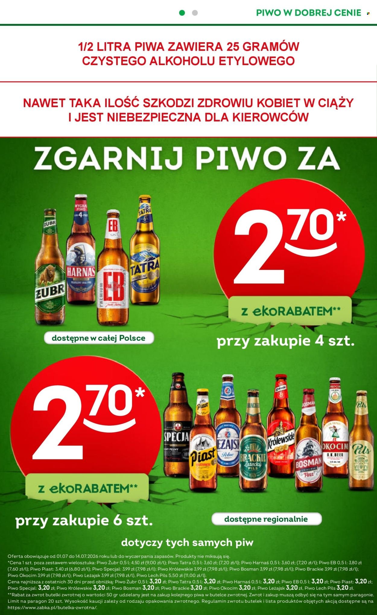 Gazetka ŻABKA - Od środy 1.07.2026