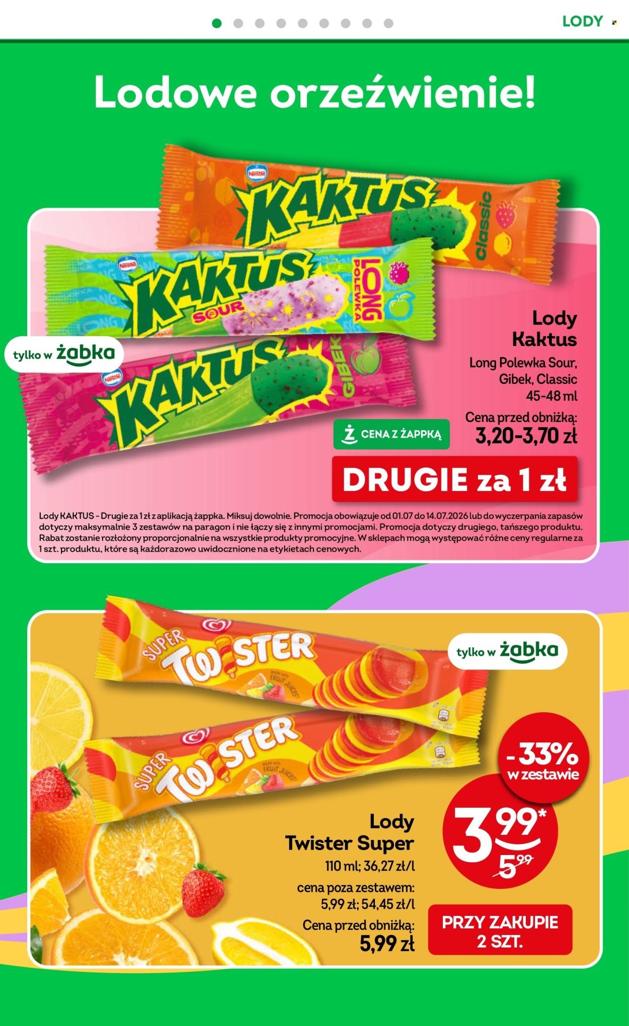 Gazetka ŻABKA - Od środy 1.07.2026