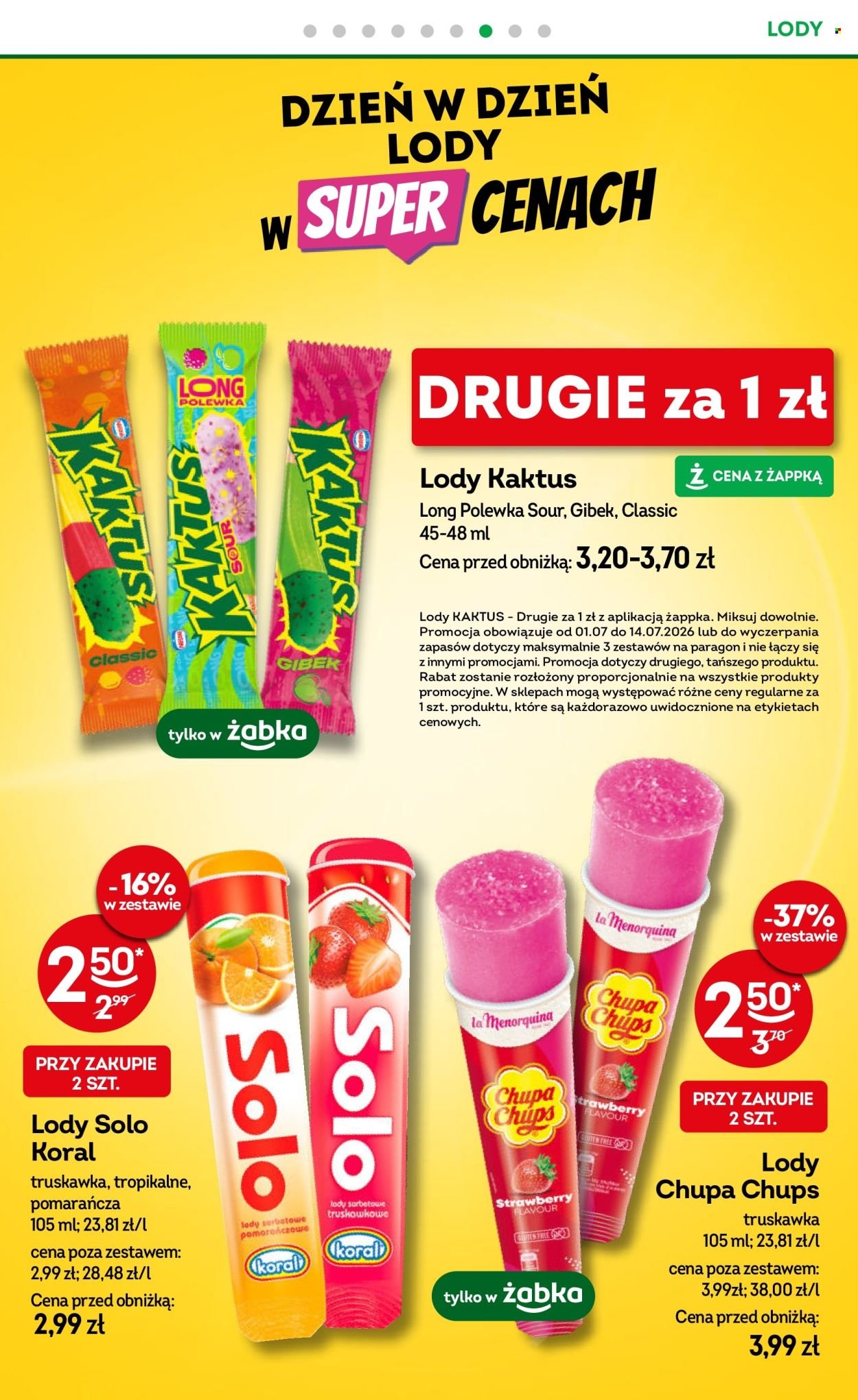 Gazetka ŻABKA - Od środy 1.07.2026