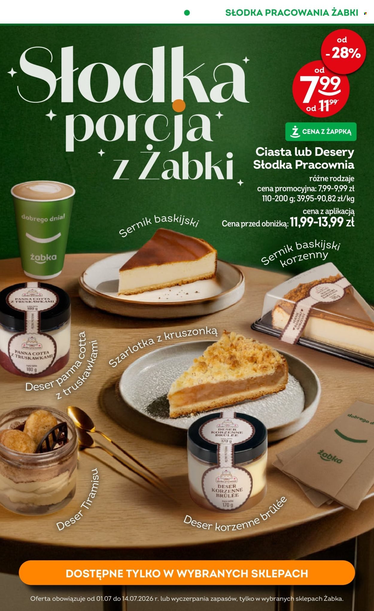 Gazetka ŻABKA - Od środy 1.07.2026