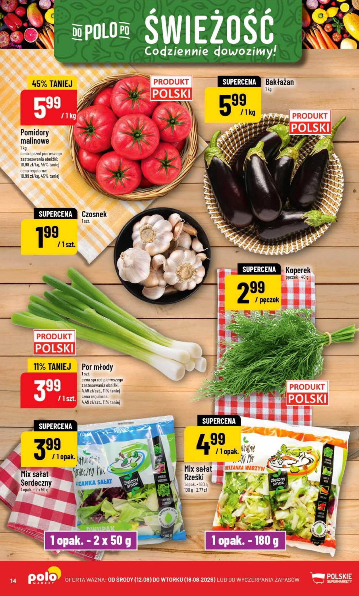 Gazetka POLOMARKET - Od środy 12.08.2026