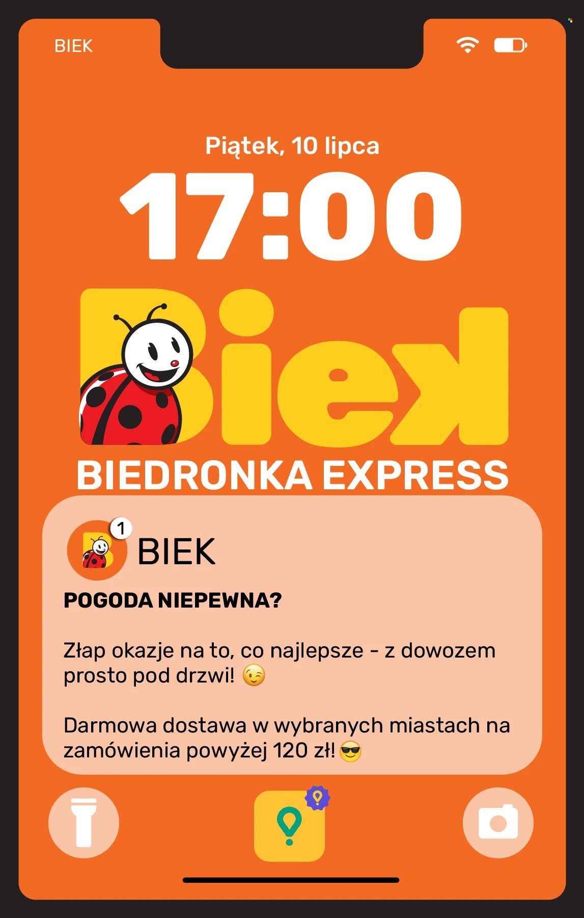Gazetka BIEDRONKA - Biek