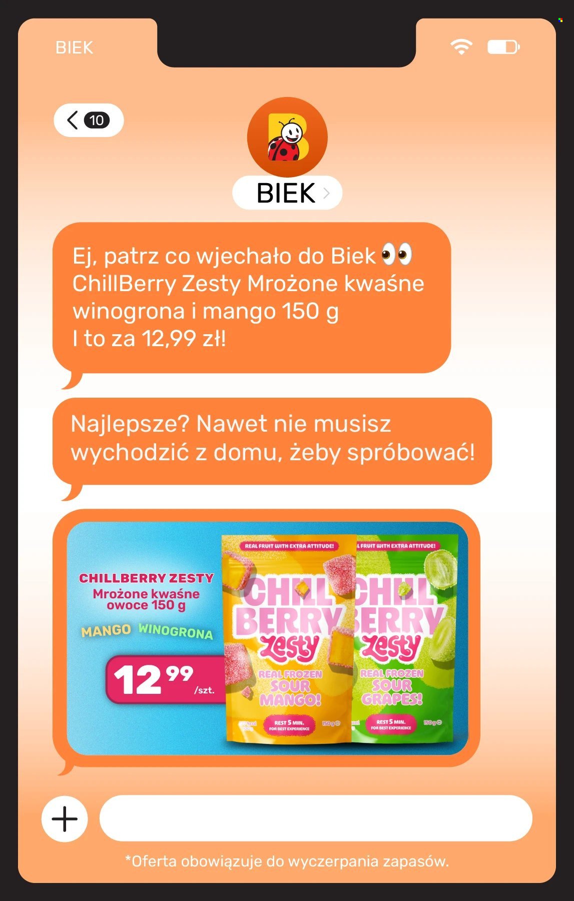 Gazetka BIEDRONKA - Biek