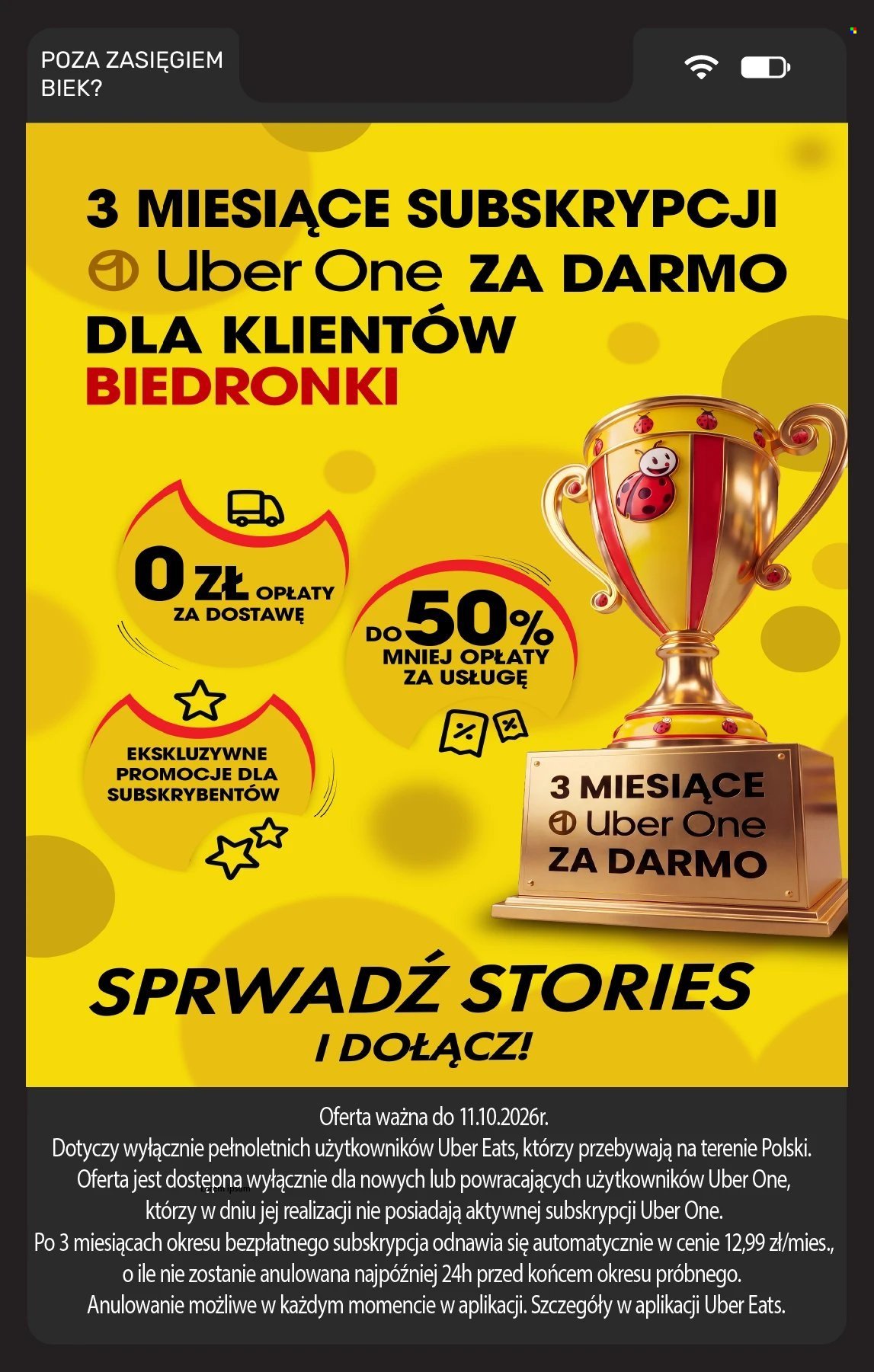 Gazetka BIEDRONKA - Biek