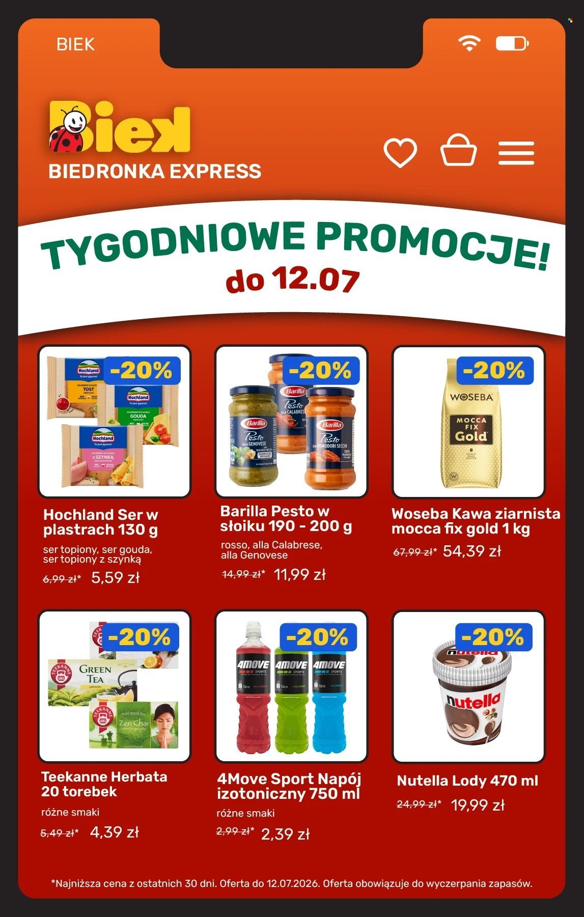 Gazetka BIEDRONKA - Biek
