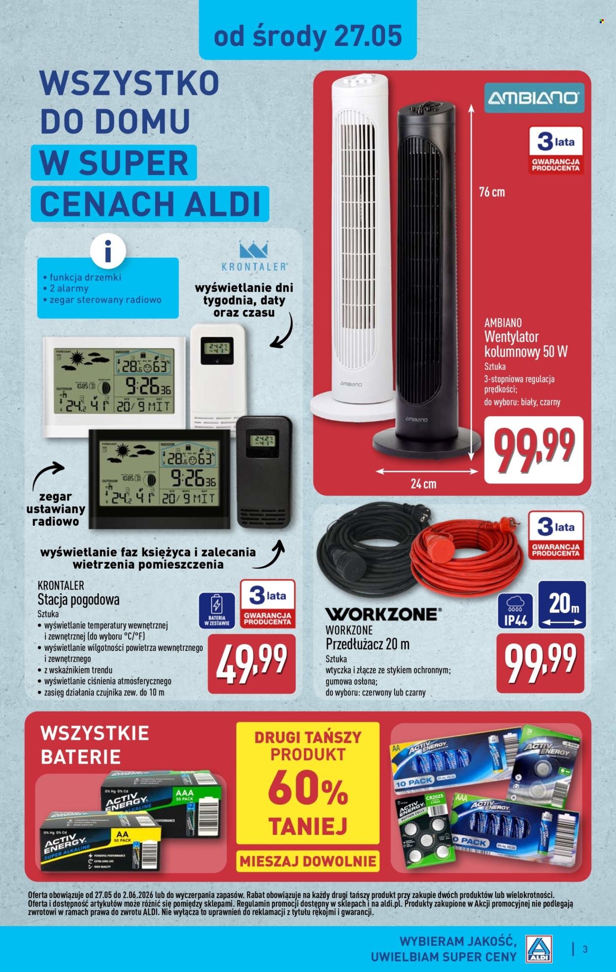 Gazetka ALDI - Artykuły przemysłowe i tekstylia