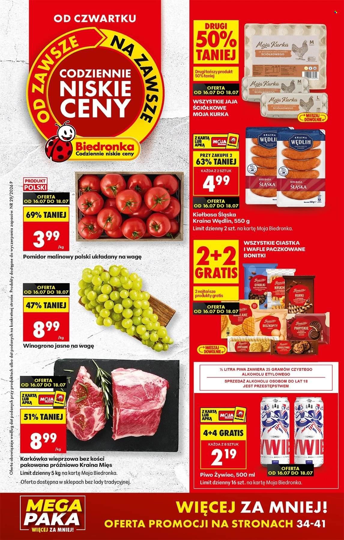 Gazetka BIEDRONKA - W tym tygodniu od czwartku