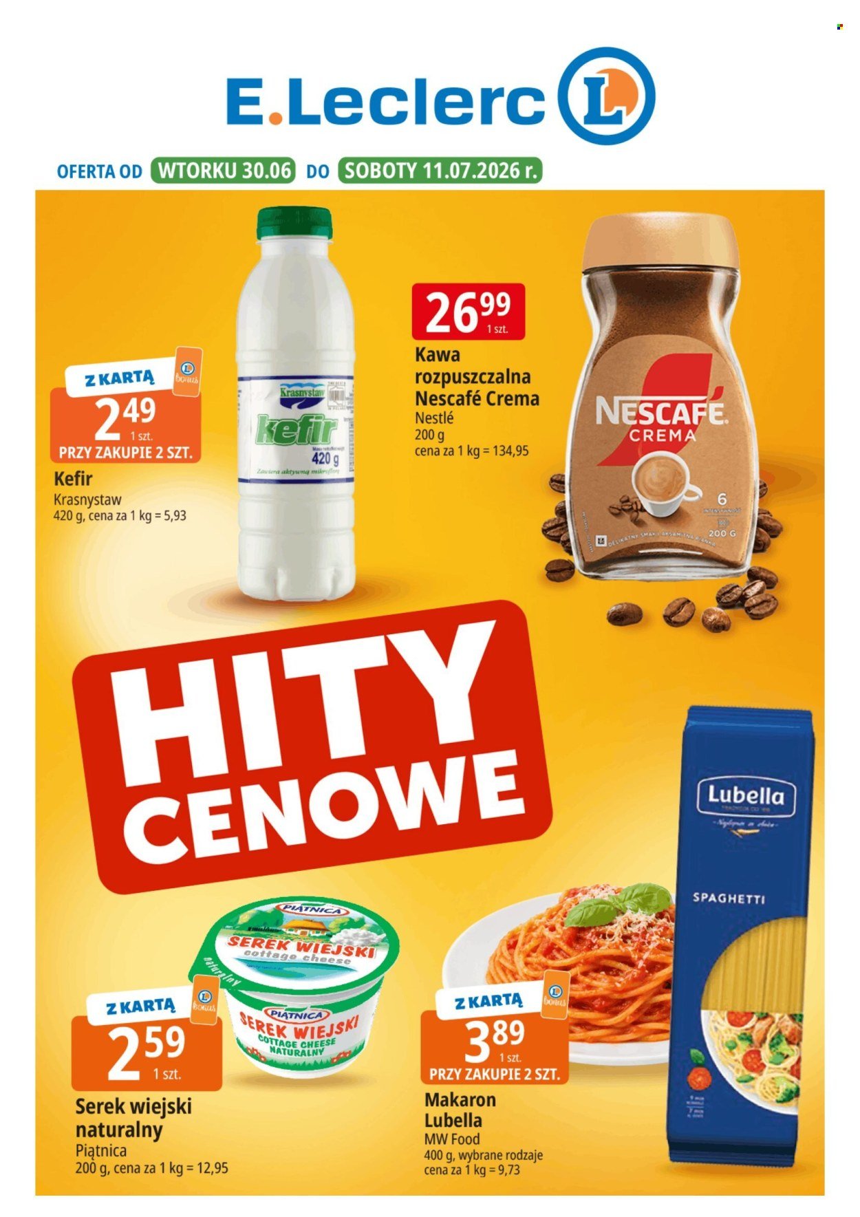 Gazetka E.LECLERC - Od wtorku 30.06.2026