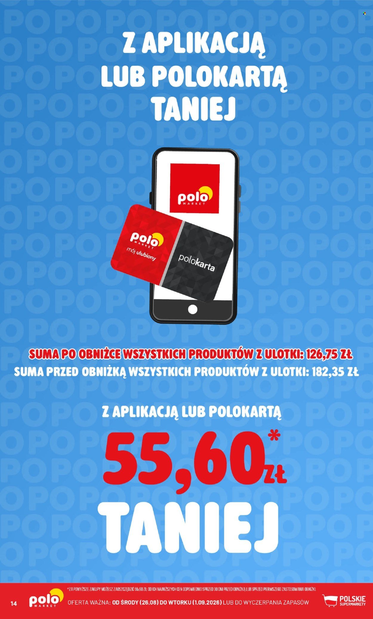 Gazetka POLOMARKET - Od środy 26.08.2026