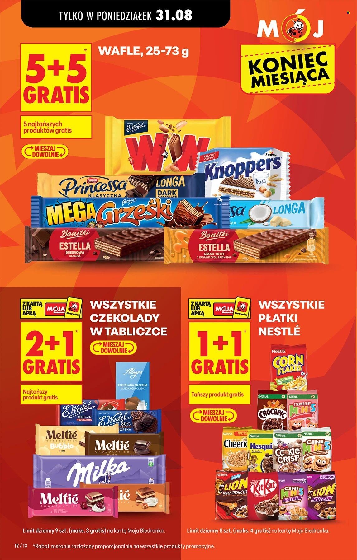 Gazetka BIEDRONKA - Super okazje na koniec miesiąca