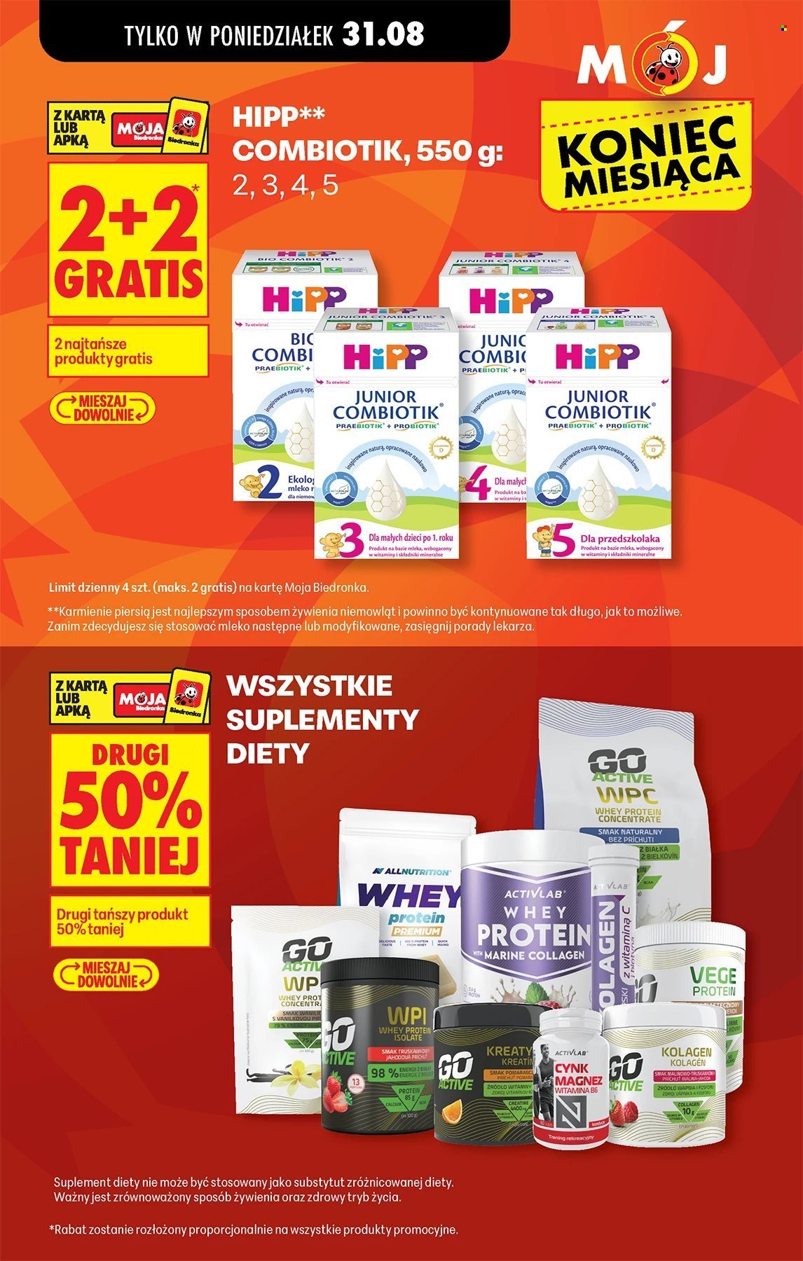 Gazetka BIEDRONKA - Super okazje na koniec miesiąca