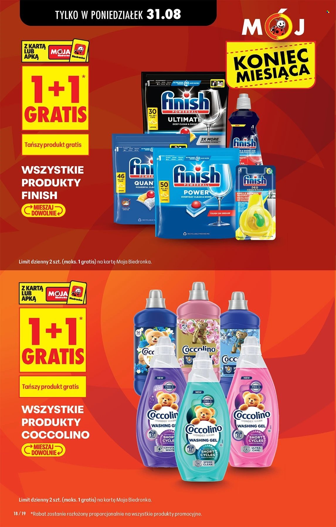 Gazetka BIEDRONKA - Super okazje na koniec miesiąca