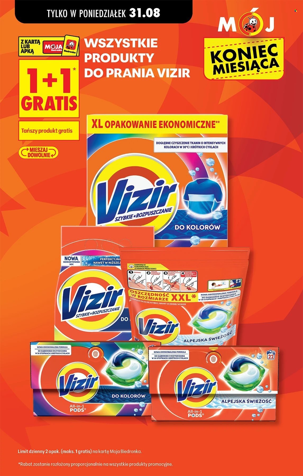 Gazetka BIEDRONKA - Super okazje na koniec miesiąca