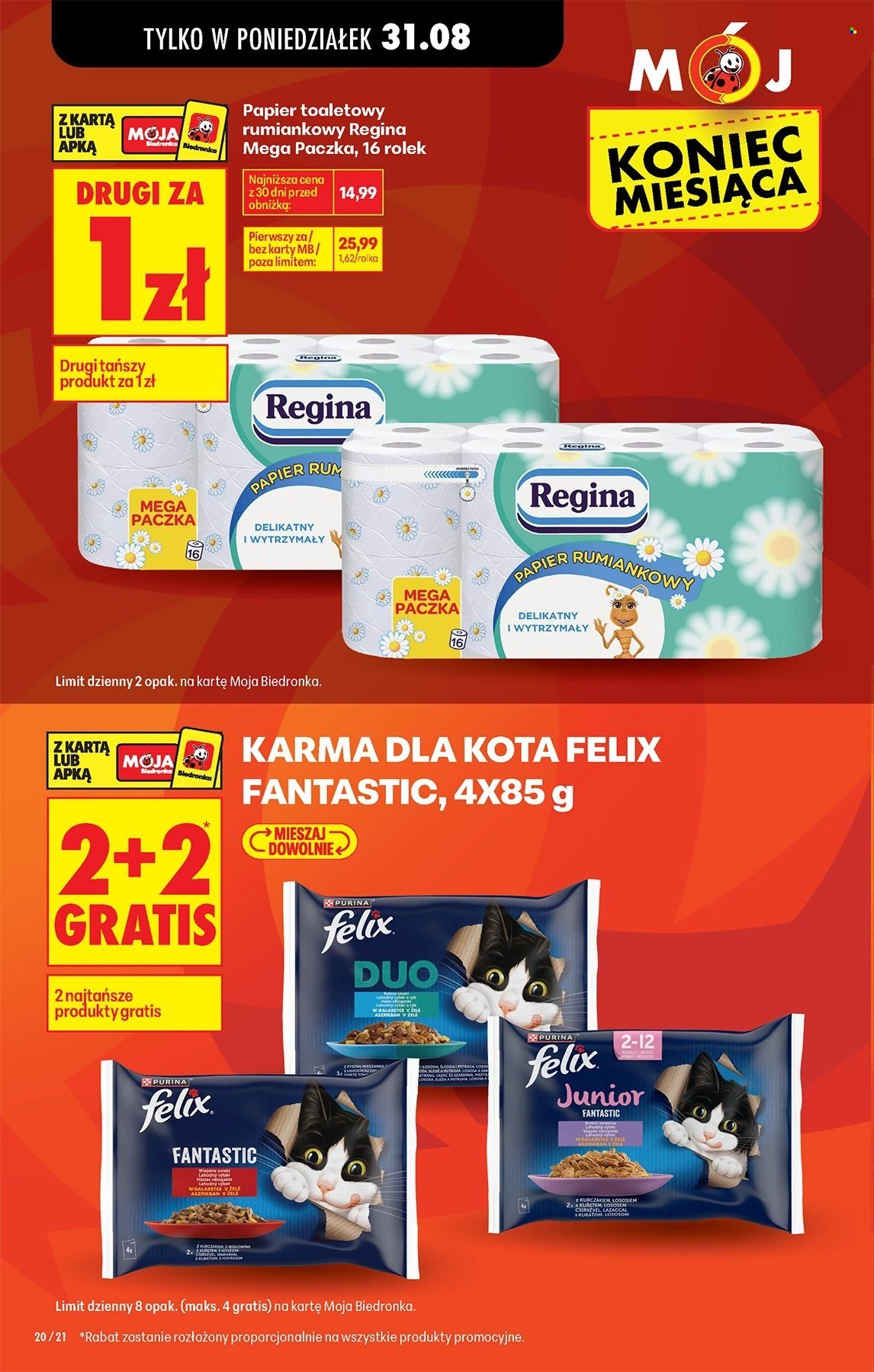 Gazetka BIEDRONKA - Super okazje na koniec miesiąca