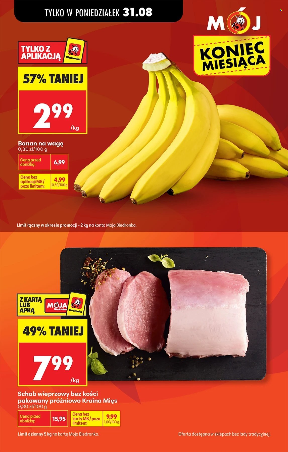 Gazetka BIEDRONKA - Super okazje na koniec miesiąca