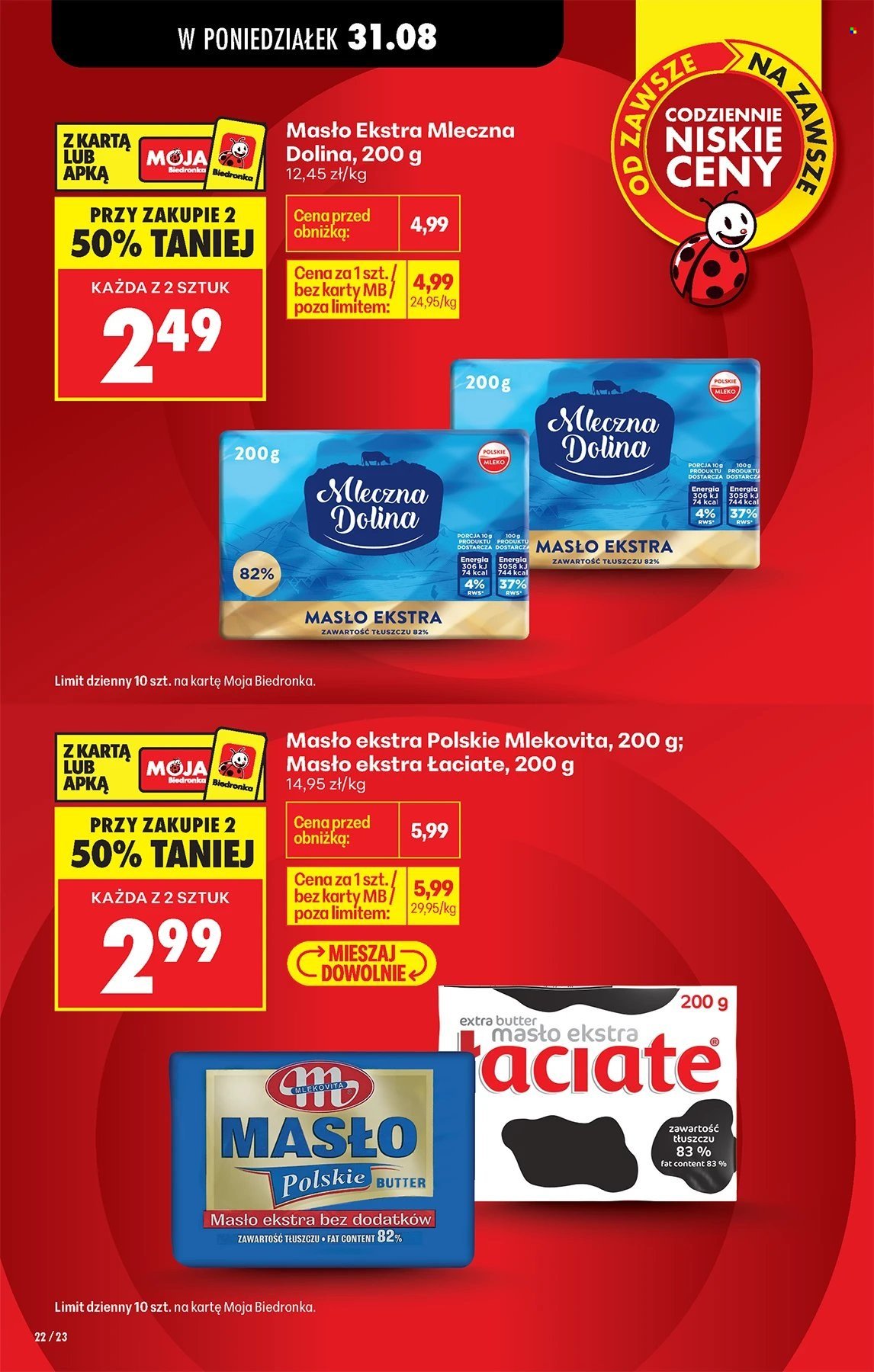 Gazetka BIEDRONKA - Super okazje na koniec miesiąca