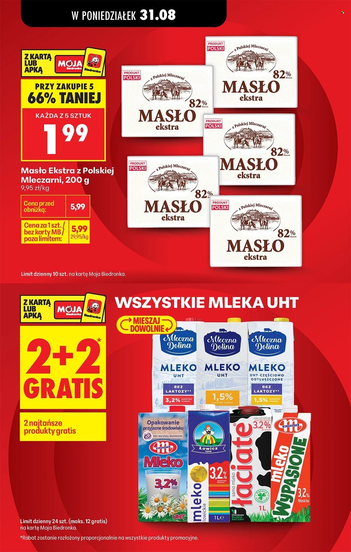 Gazetka BIEDRONKA - Super okazje na koniec miesiąca