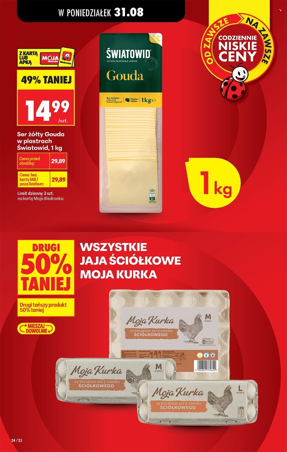 Gazetka BIEDRONKA - Super okazje na koniec miesiąca