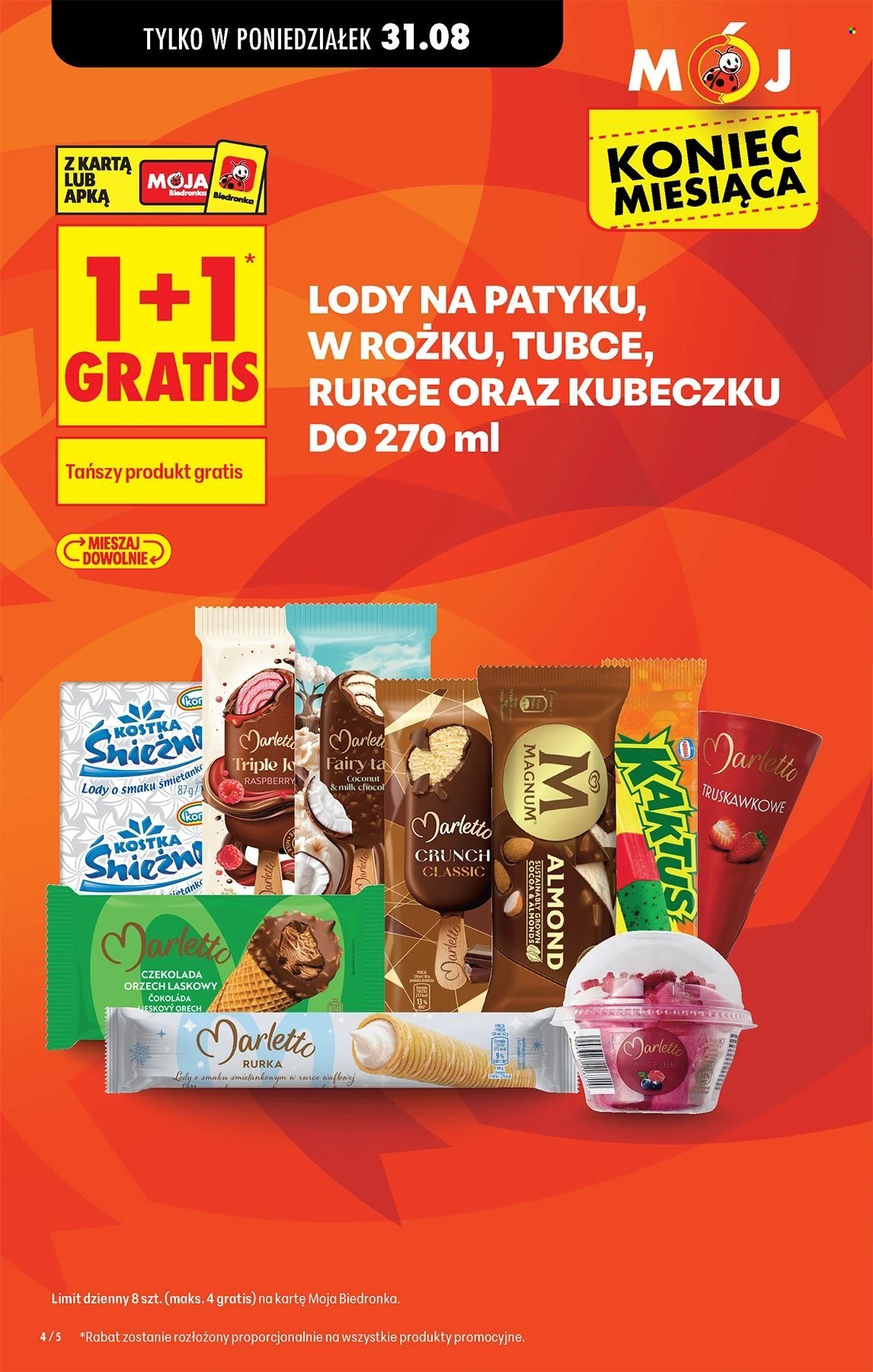 Gazetka BIEDRONKA - Super okazje na koniec miesiąca