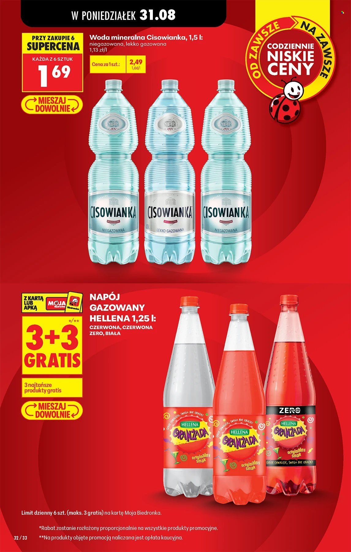 Gazetka BIEDRONKA - Super okazje na koniec miesiąca