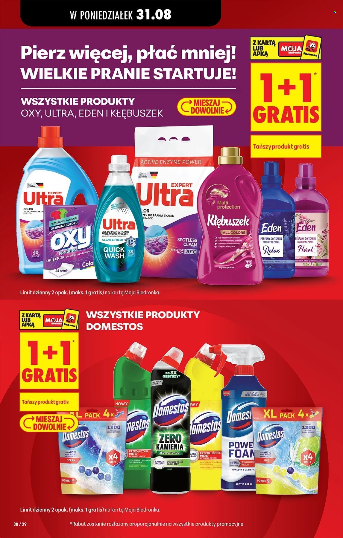 Gazetka BIEDRONKA - Super okazje na koniec miesiąca