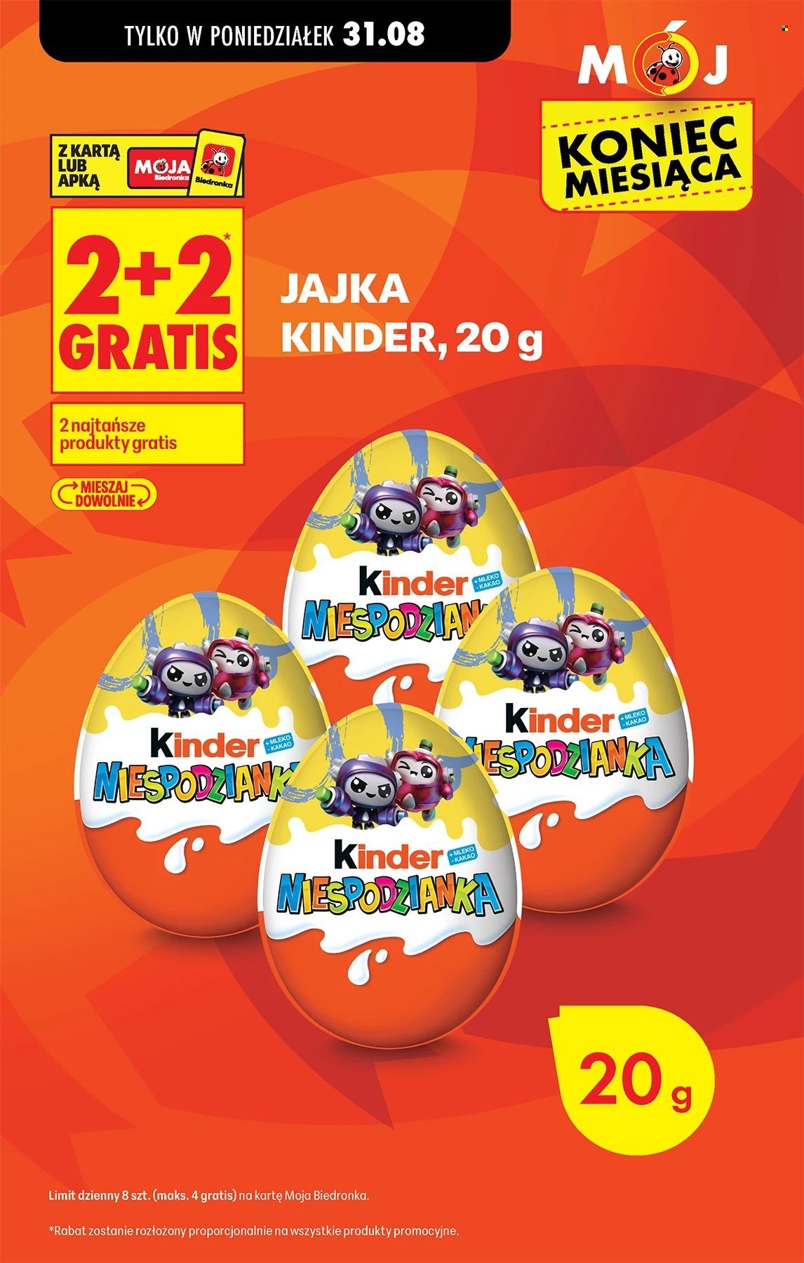 Gazetka BIEDRONKA - Super okazje na koniec miesiąca