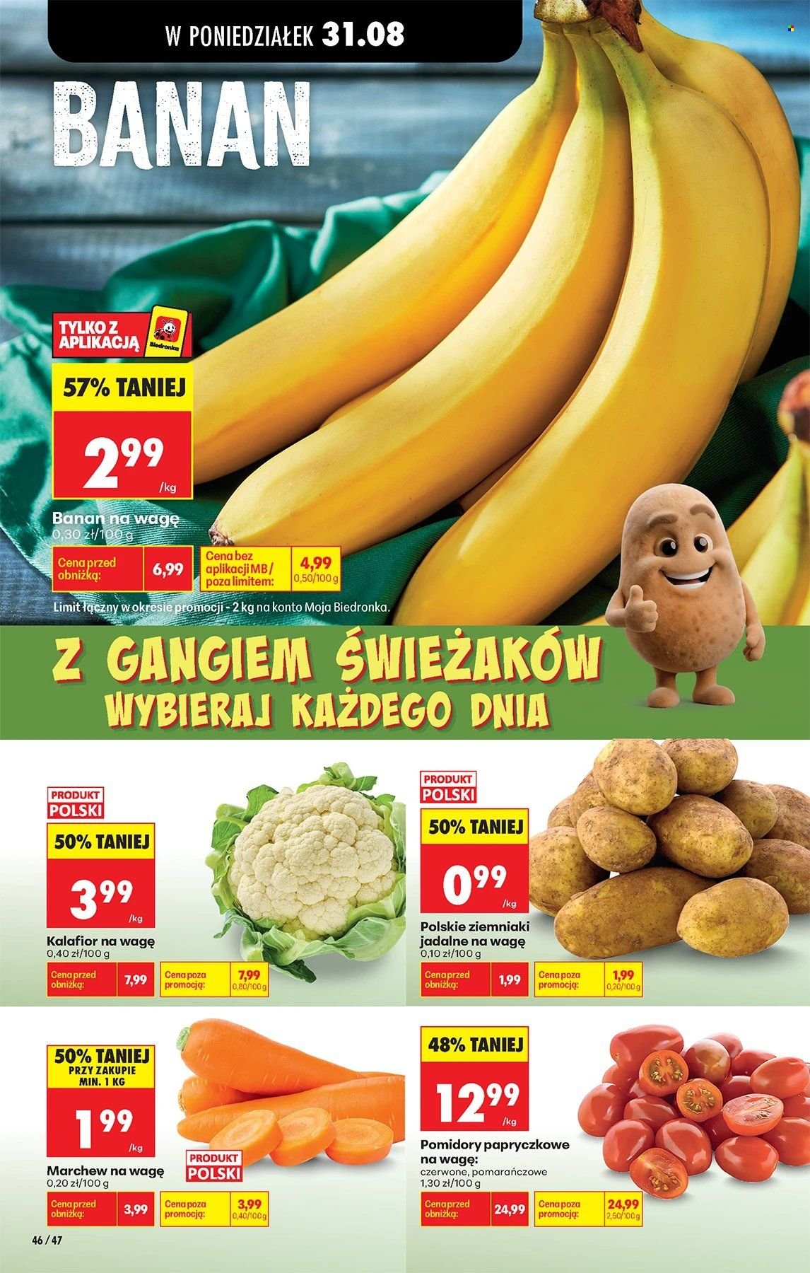 Gazetka BIEDRONKA - Super okazje na koniec miesiąca