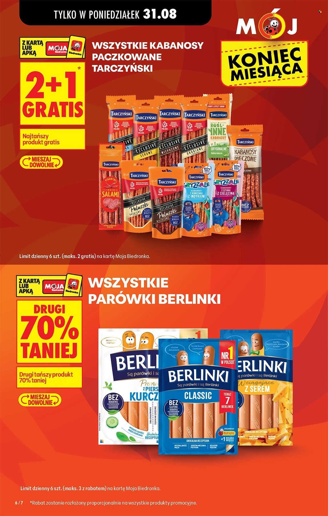 Gazetka BIEDRONKA - Super okazje na koniec miesiąca
