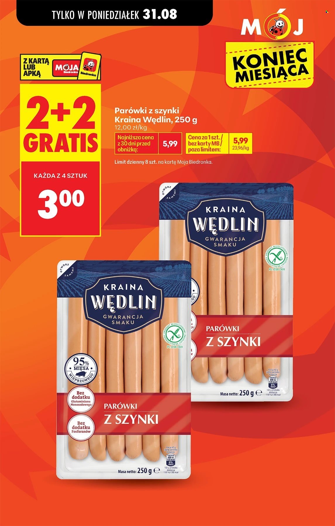 Gazetka BIEDRONKA - Super okazje na koniec miesiąca