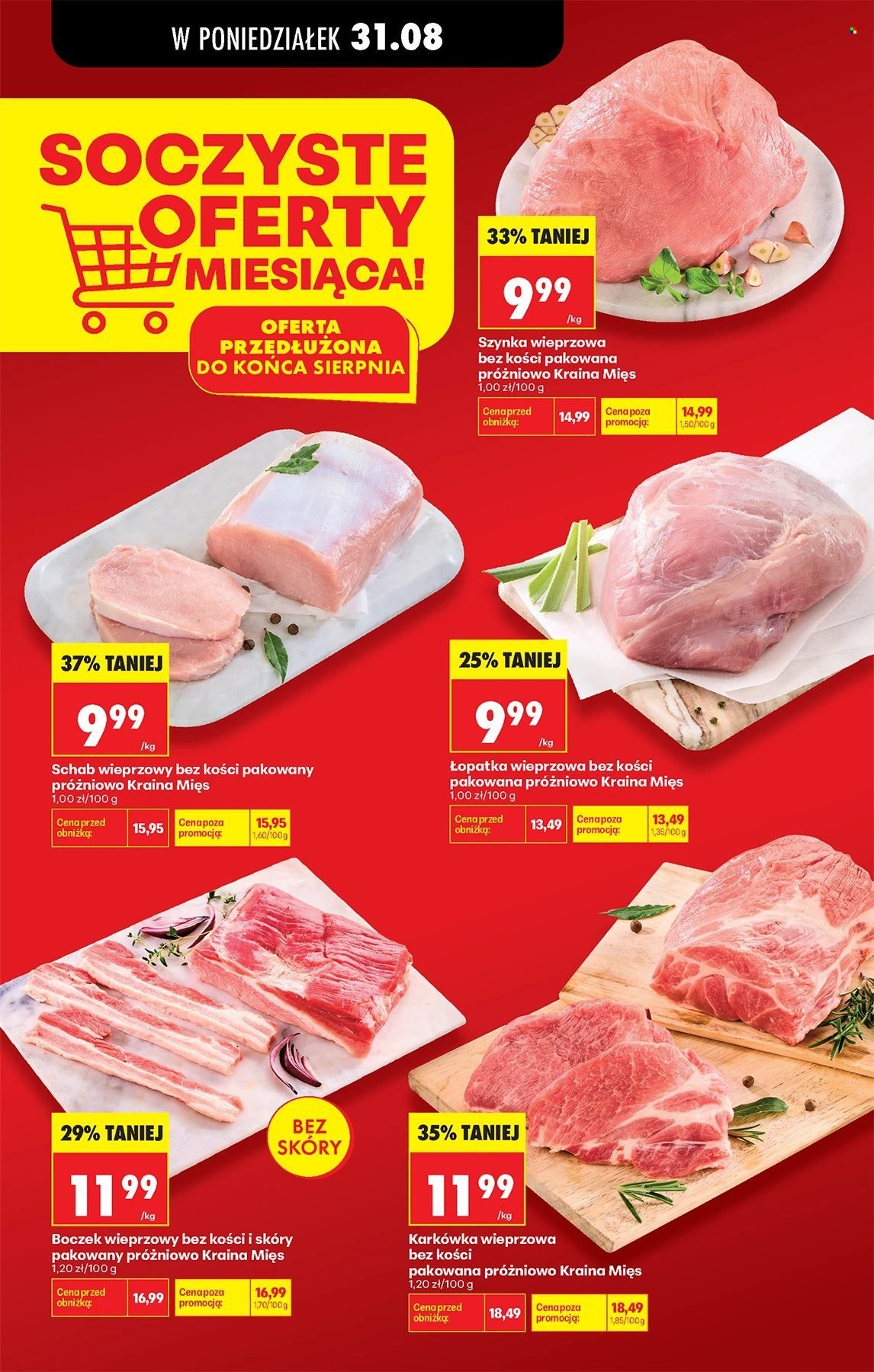 Gazetka BIEDRONKA - Super okazje na koniec miesiąca