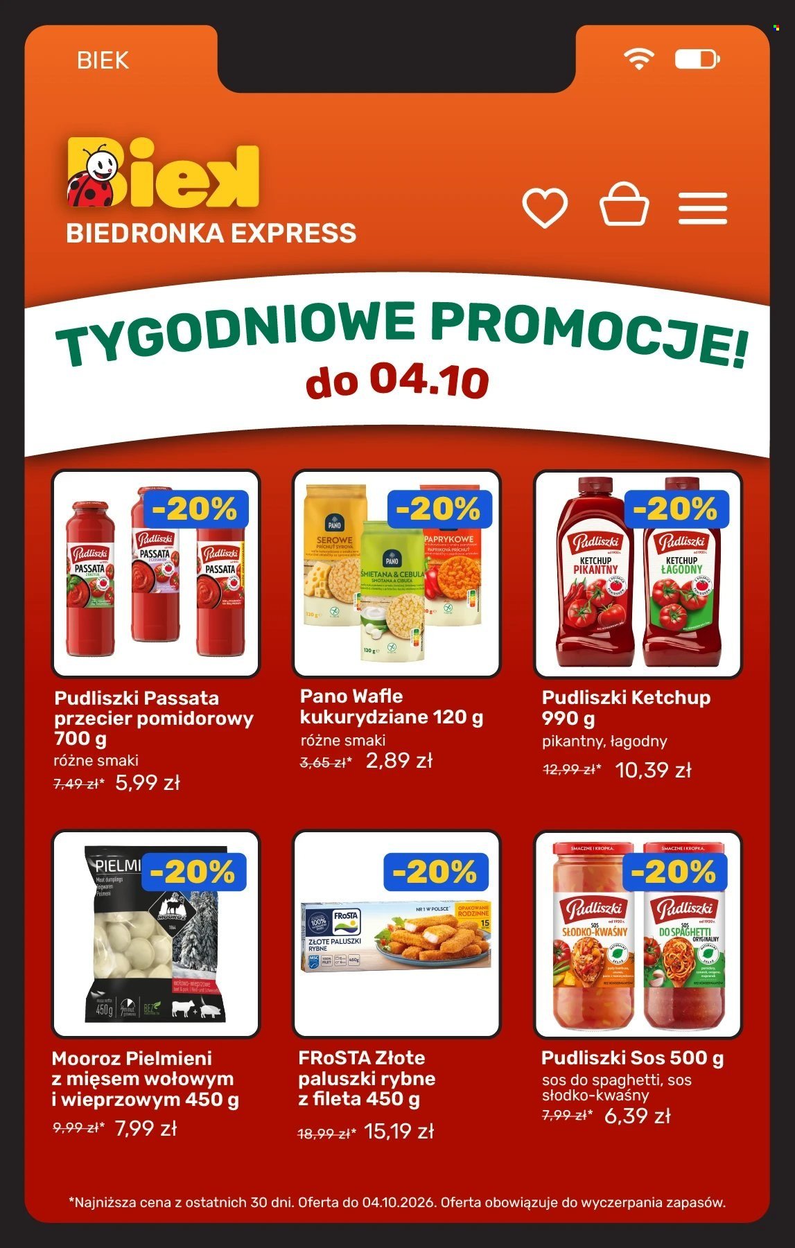 Gazetka BIEDRONKA - Biek