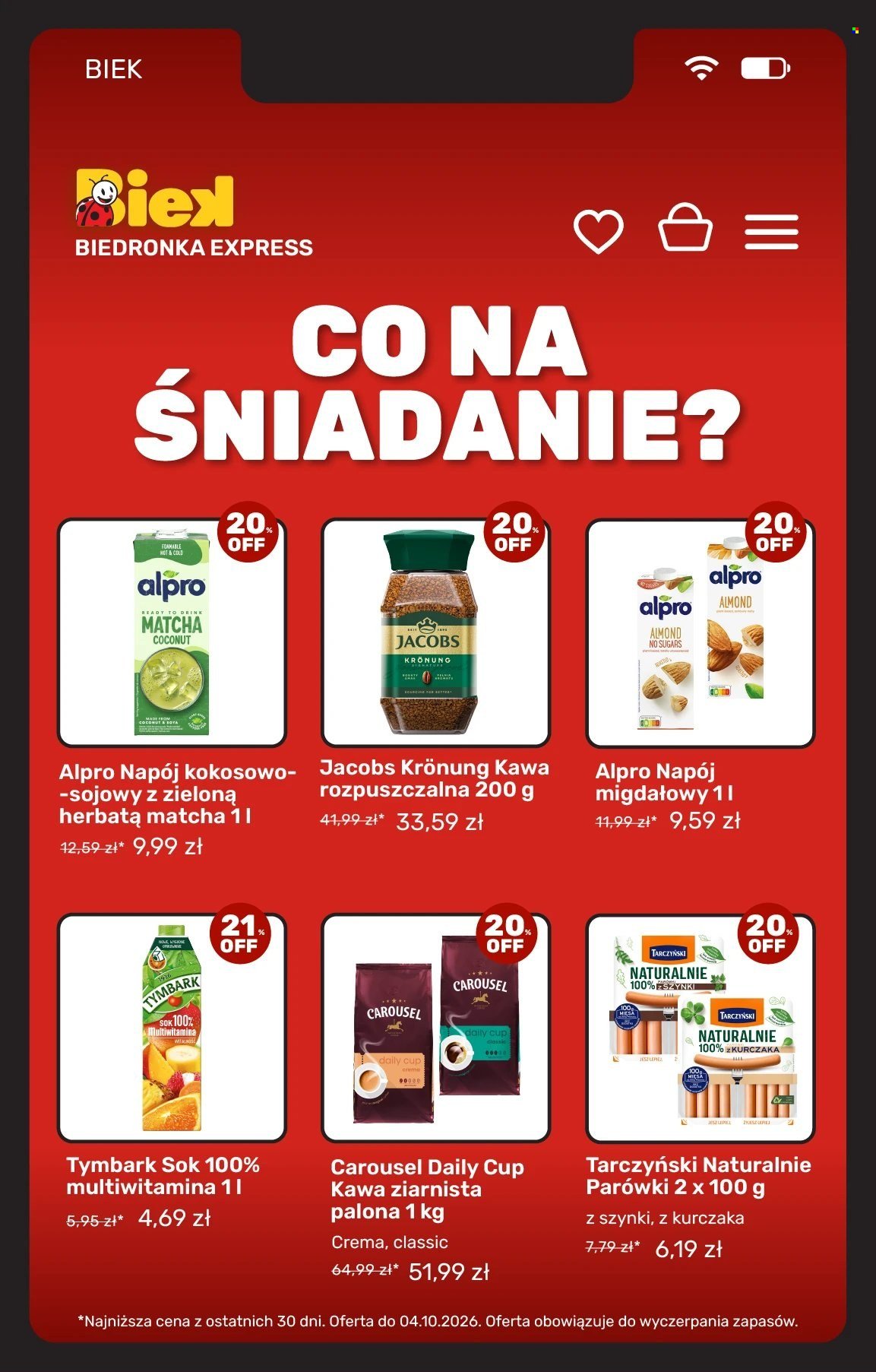 Gazetka BIEDRONKA - Biek