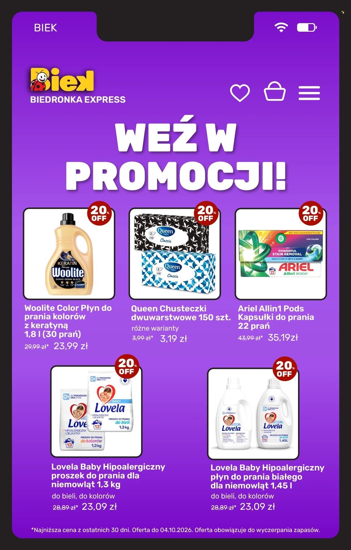 Gazetka BIEDRONKA - Biek