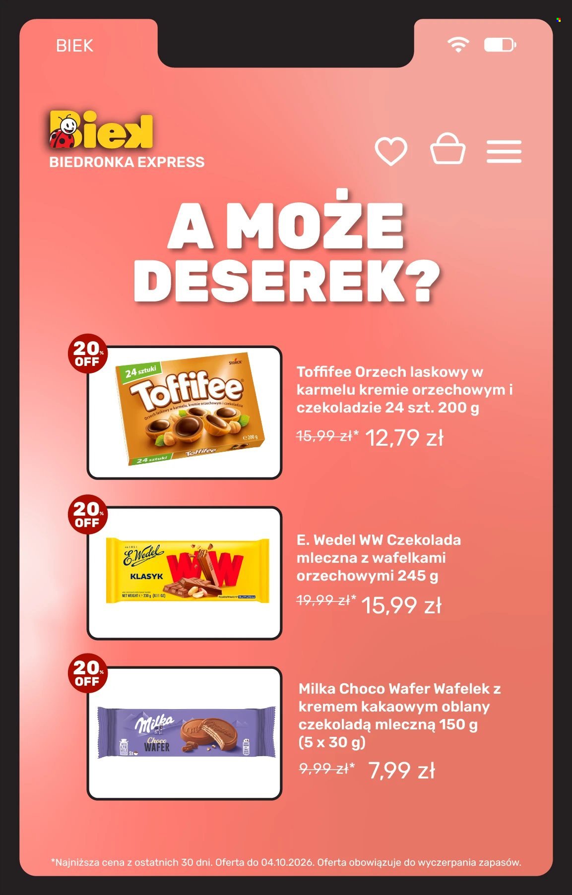 Gazetka BIEDRONKA - Biek