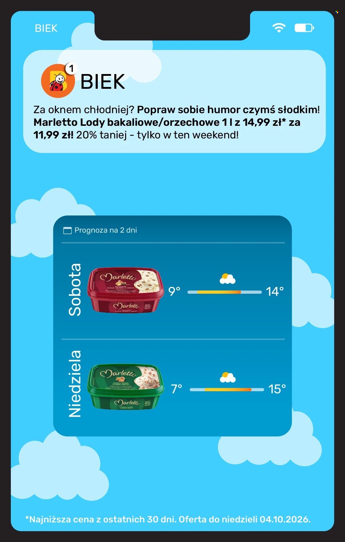Gazetka BIEDRONKA - Biek