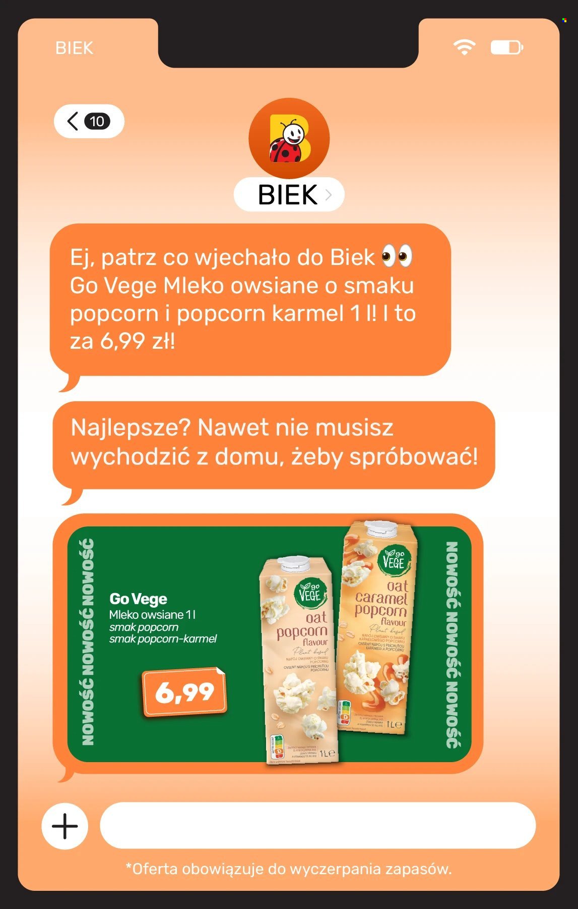 Gazetka BIEDRONKA - Biek