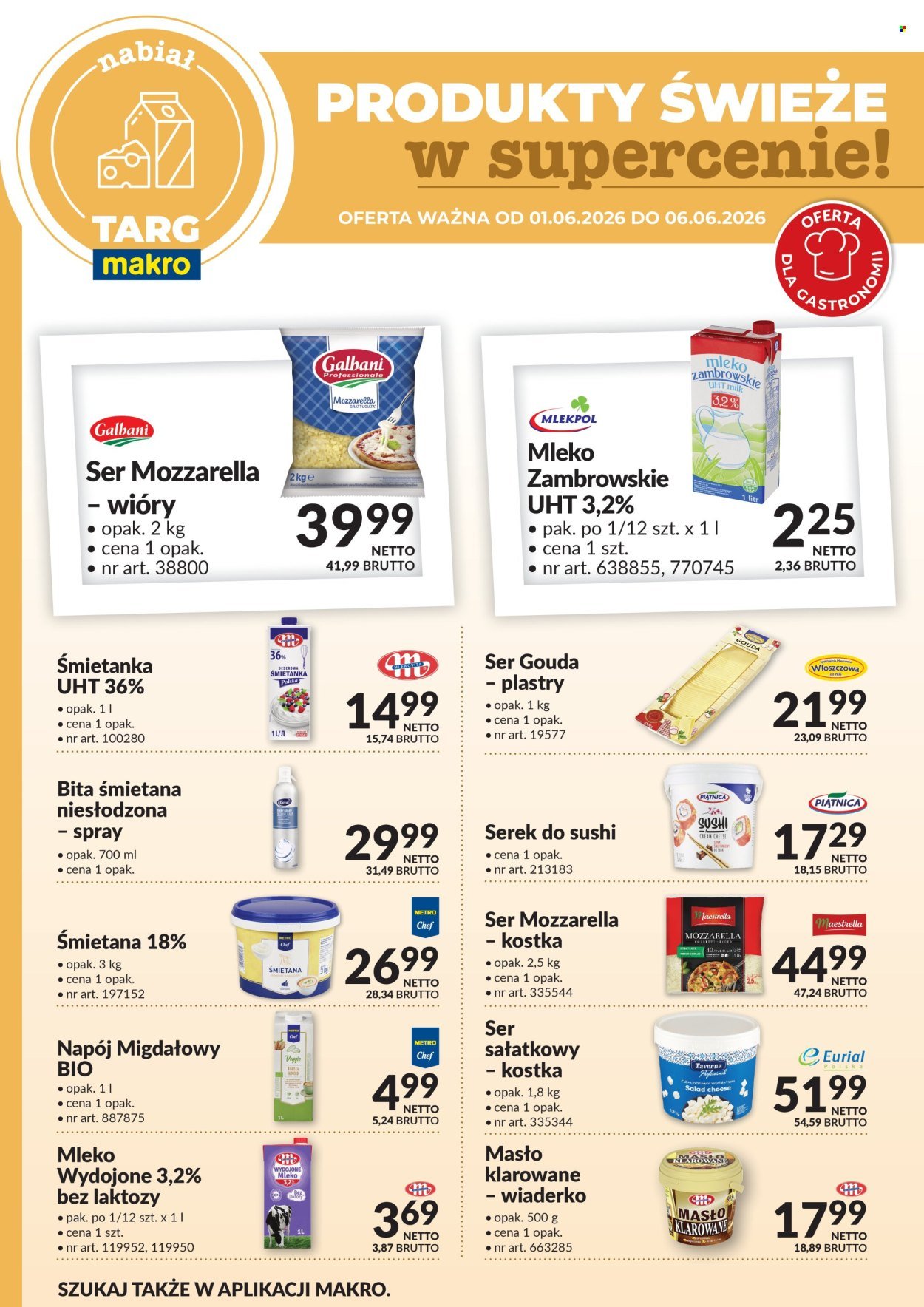 Gazetka MAKRO - Targ MAKRO - oferta świeża w super cenach!