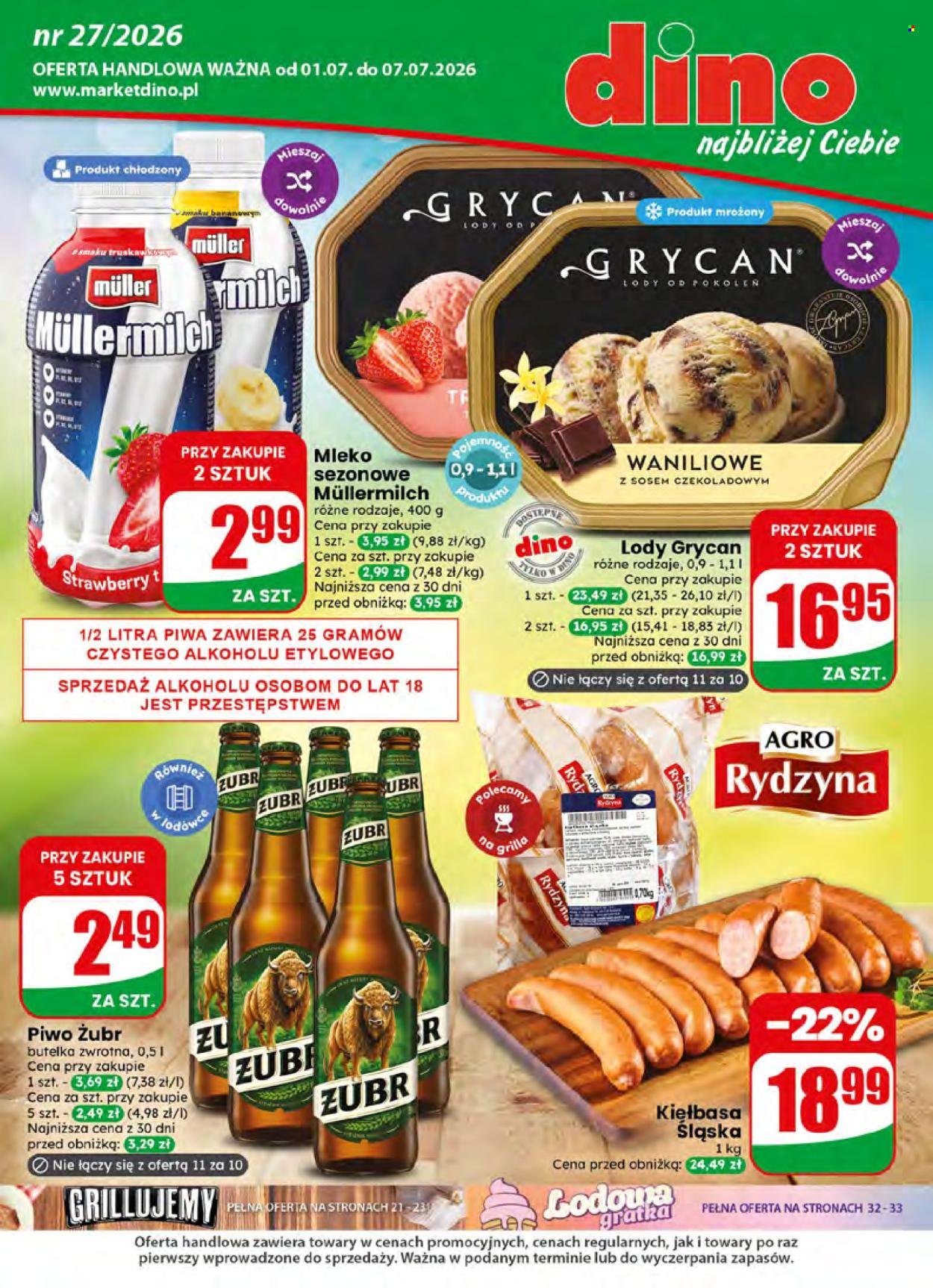 Gazetka DINO - Od środy 1.07.2026