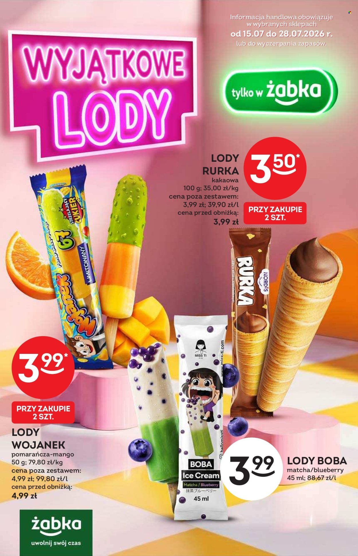 Gazetka ŻABKA - Od środy 15.07.2026