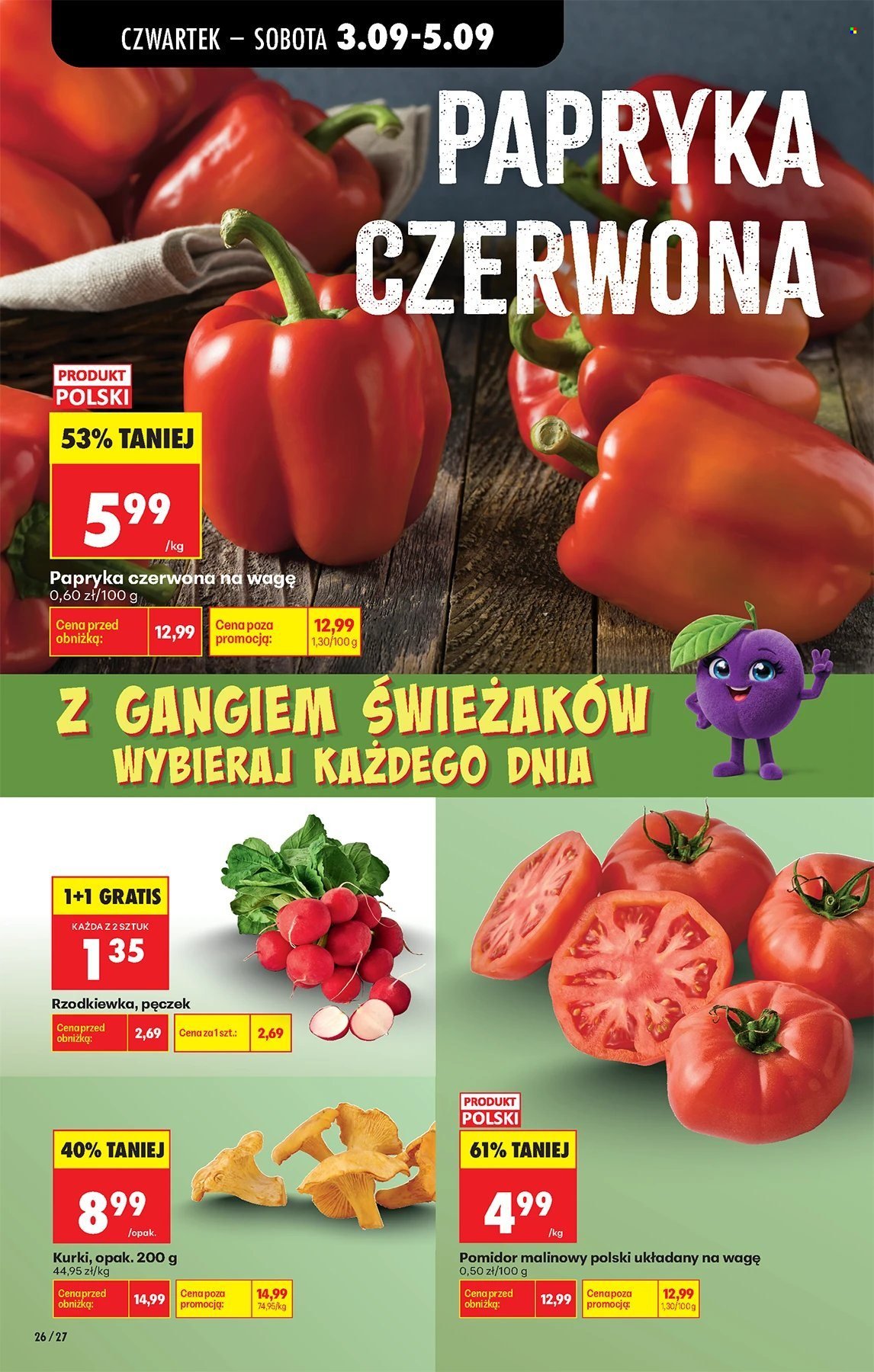 Gazetka BIEDRONKA - W tym tygodniu od czwartku