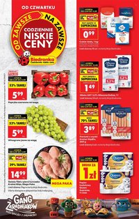 Gazetka BIEDRONKA - W tym tygodniu od czwartku