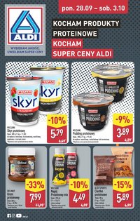 Gazetka ALDI - Produkty proteinowe