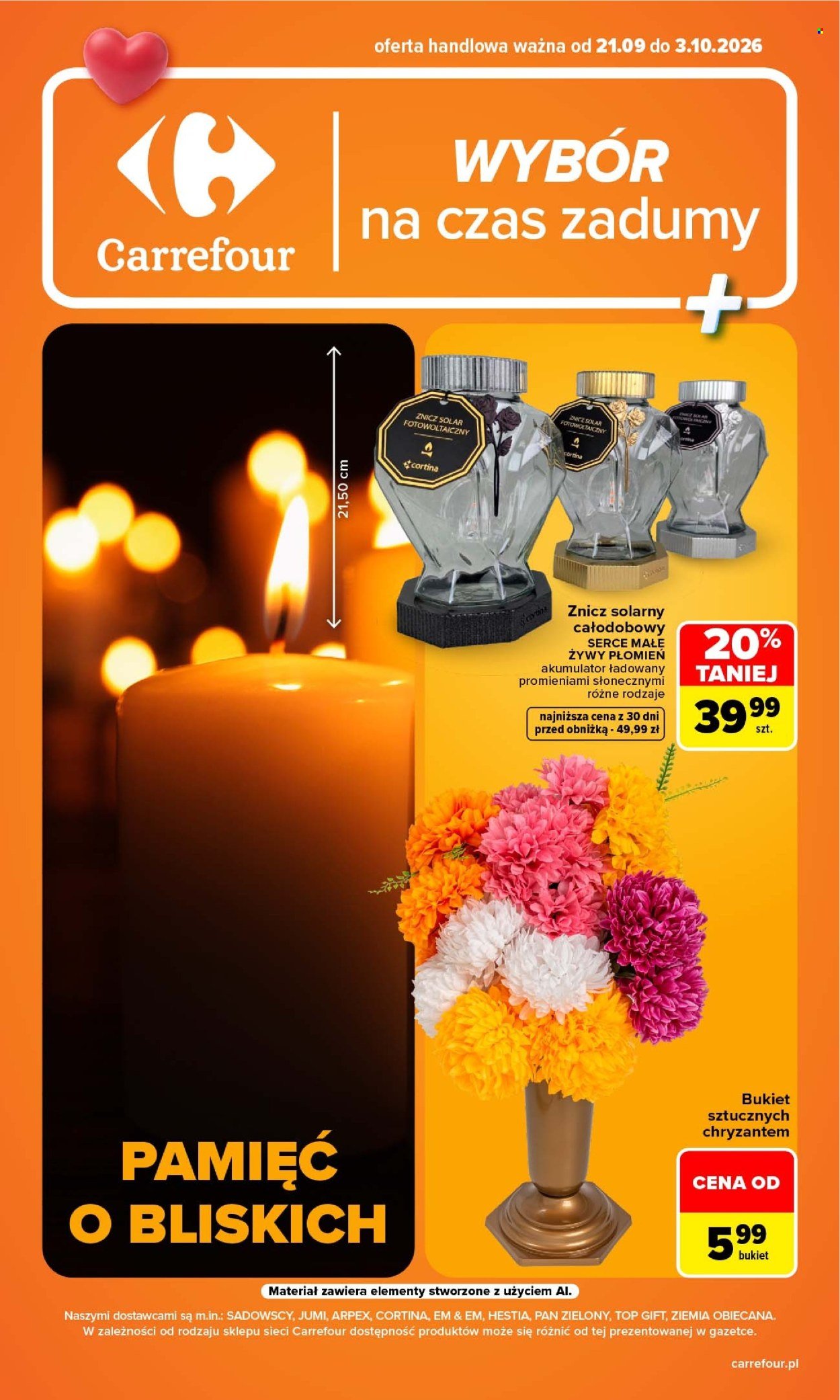 Gazetka CARREFOUR - WYBÓR na czas zadumy