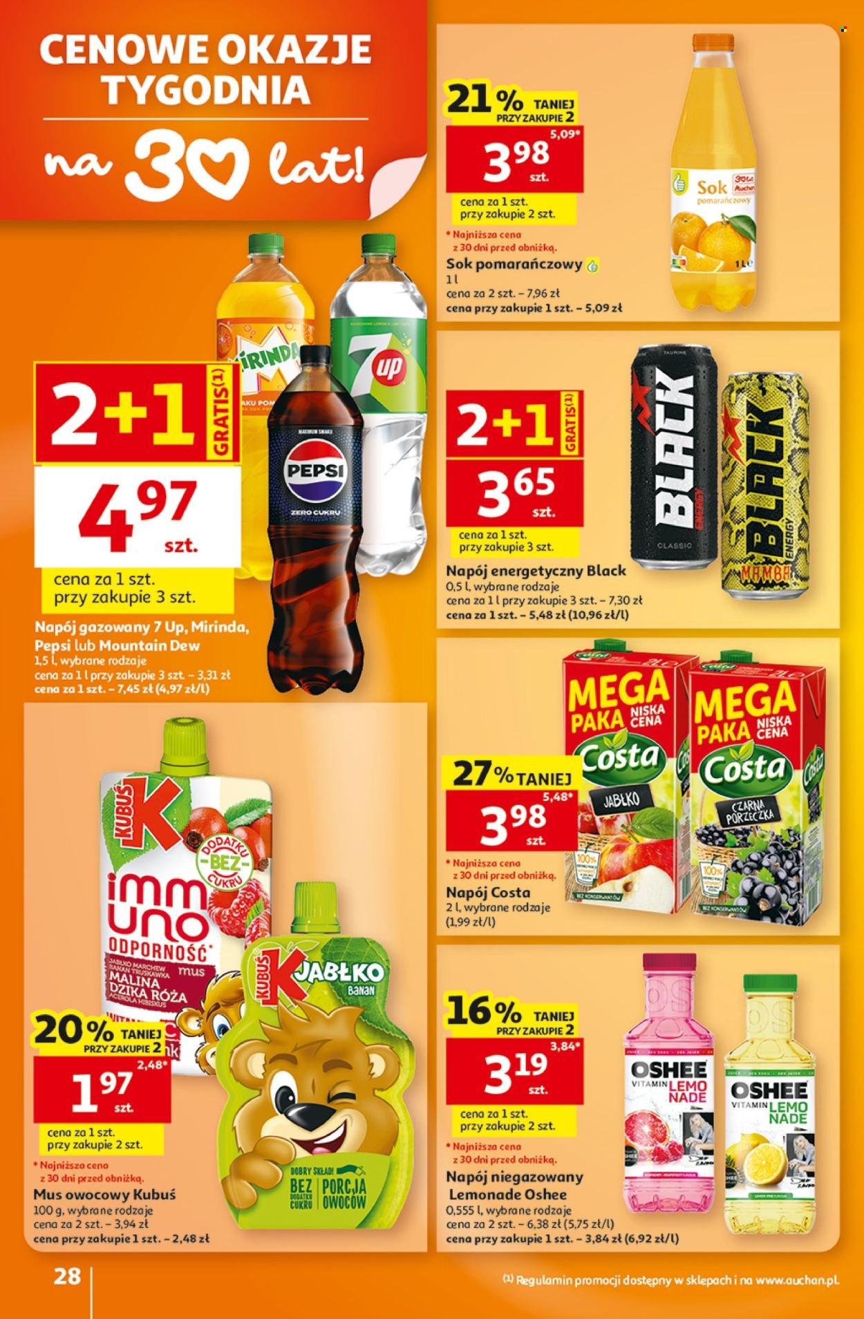 Gazetka AUCHAN - 30 Lat