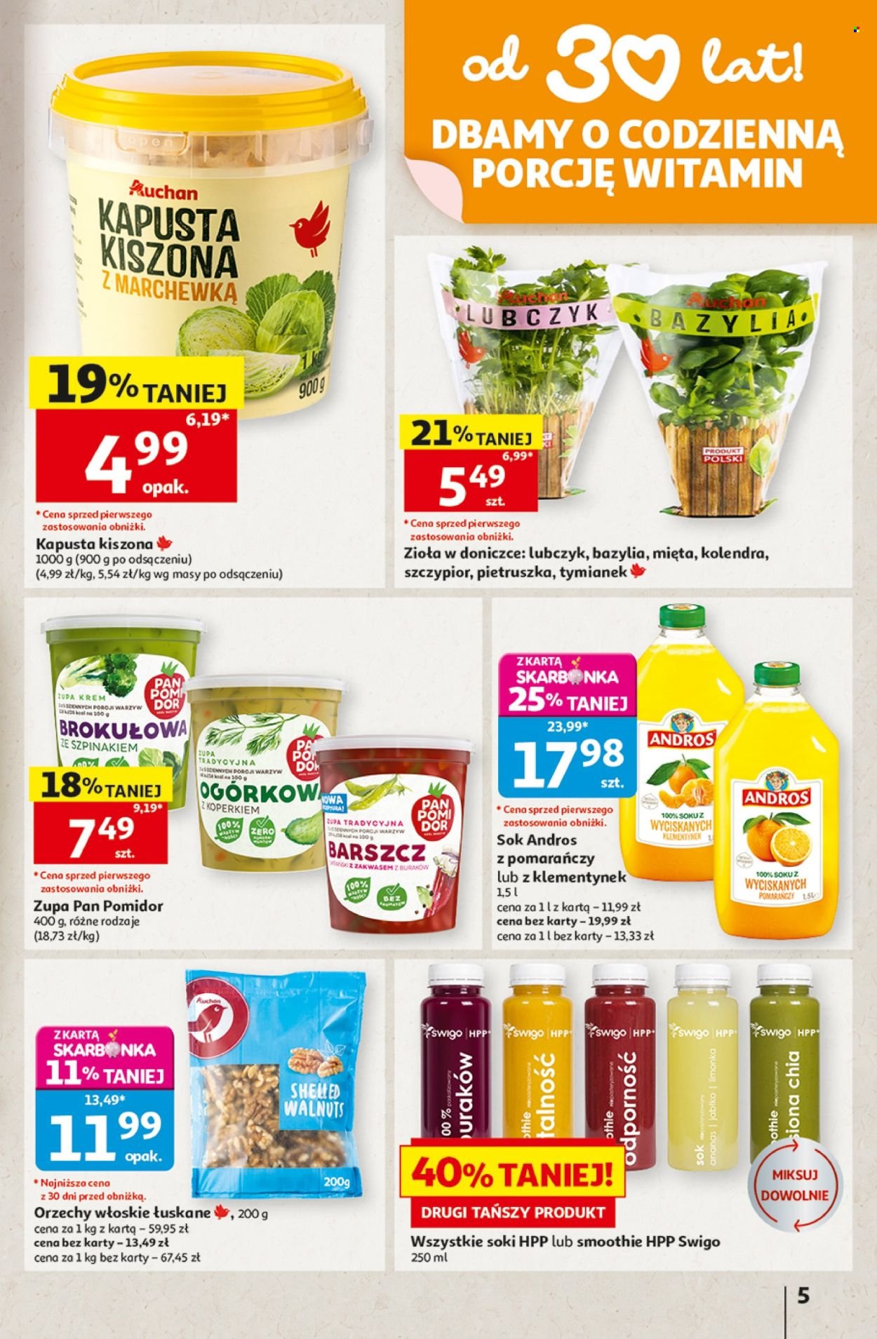 Gazetka AUCHAN - 30 Lat