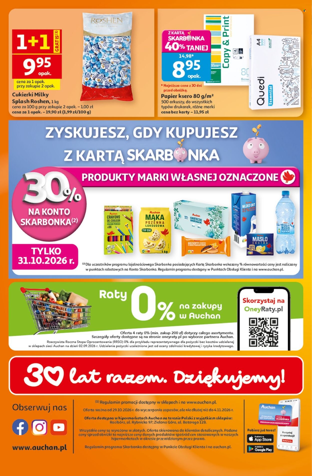 Gazetka AUCHAN - 30 Lat