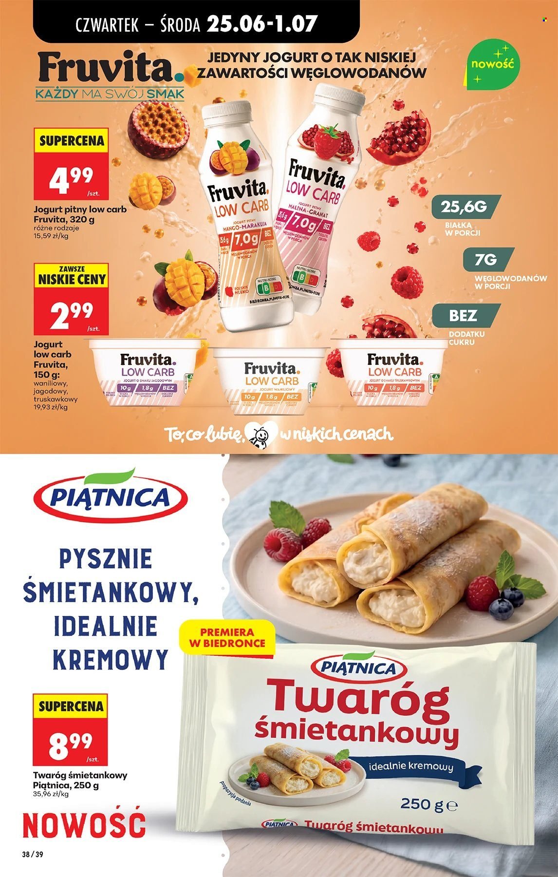 Gazetka BIEDRONKA - W tym tygodniu od czwartku