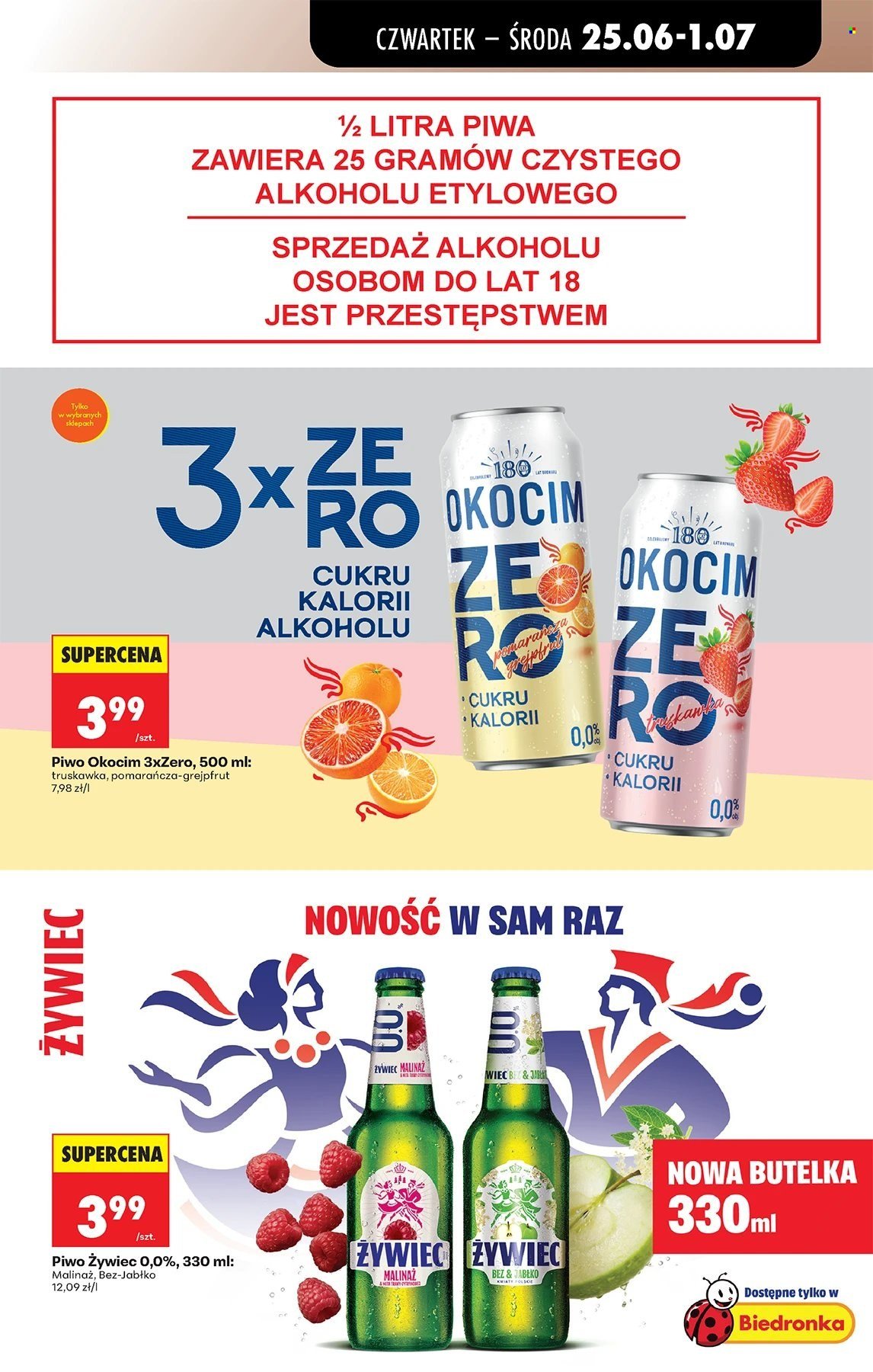 Gazetka BIEDRONKA - W tym tygodniu od czwartku