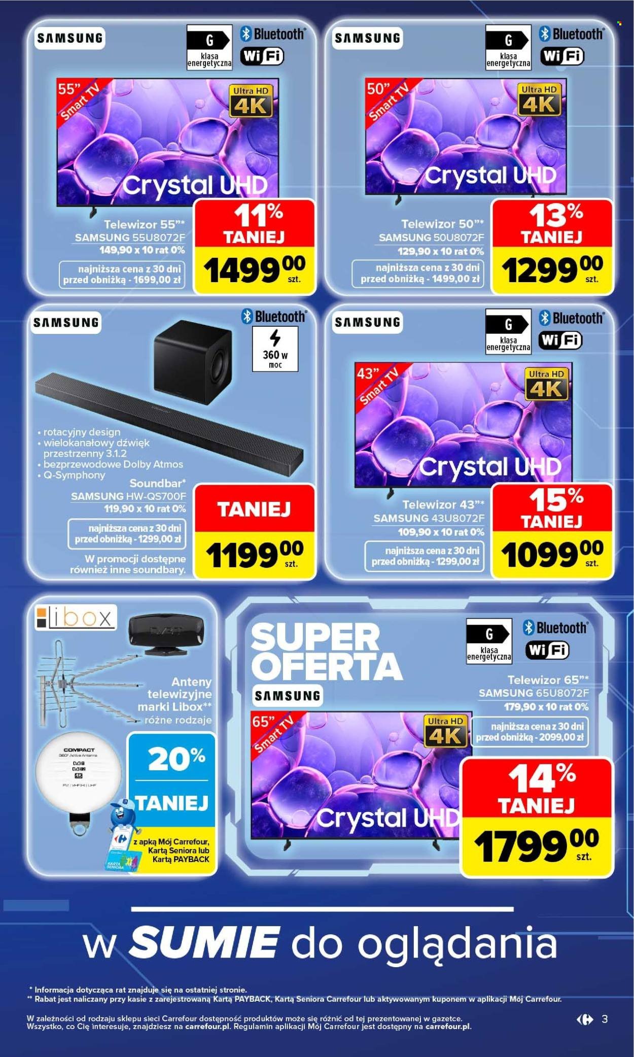 Gazetka CARREFOUR - w SUMIE multimedia dla każdego