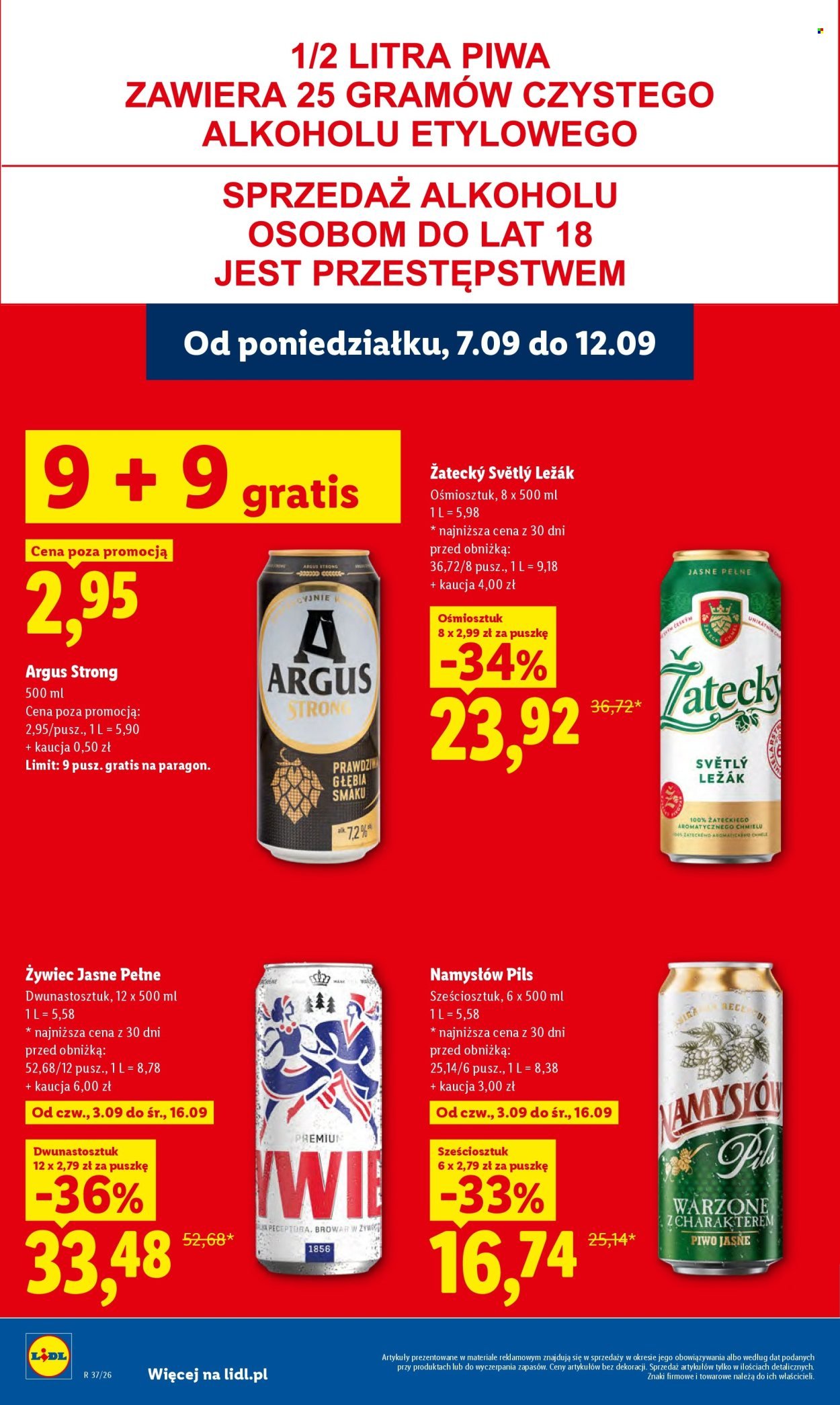 Gazetka LIDL - Od poniedziałku